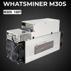 82db ASIC Penambang Bitcoin MicroBT Whatsminer M30s+ 100T 3400W