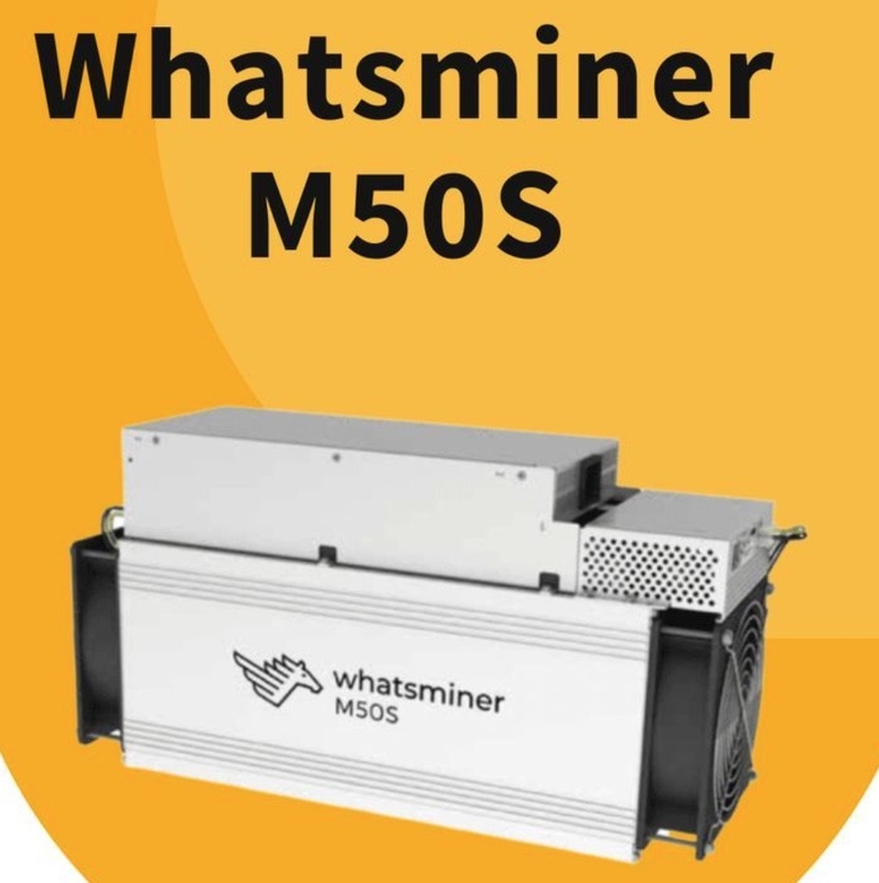 75db MicroBT Whatsminer M50S ASIC Penambang Bitcoin 126TH/S 3276W