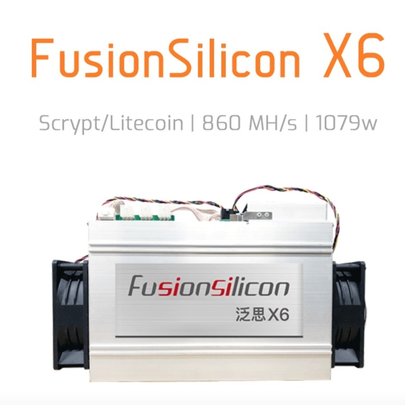 72db Fusionsilicon X6+ Penambang Litecoin Asic 23.8GH/S 1450W