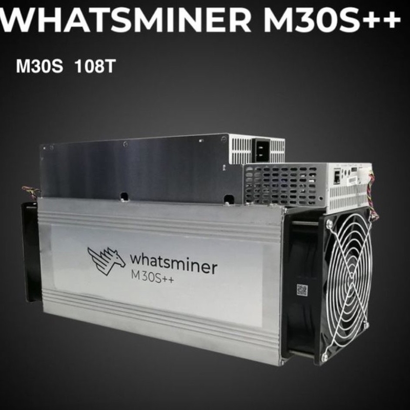 0.030j/Gh Mesin Penambang BTC 108TH/S 3348W Microbt Whatsminer M30s++ 108t